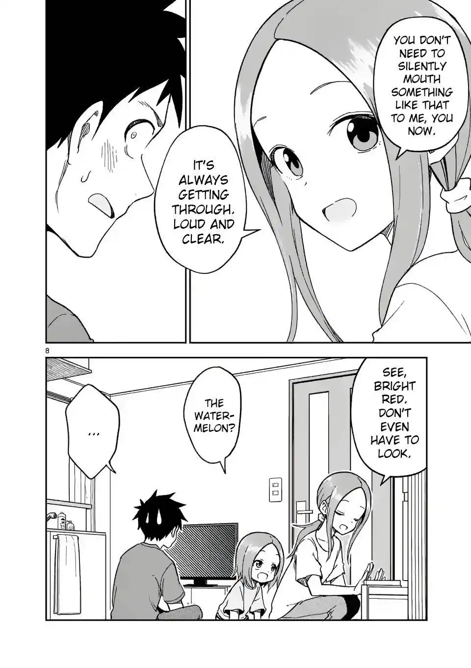 Karakai Jouzu no (Moto) Takagi-san Chapter 189 8